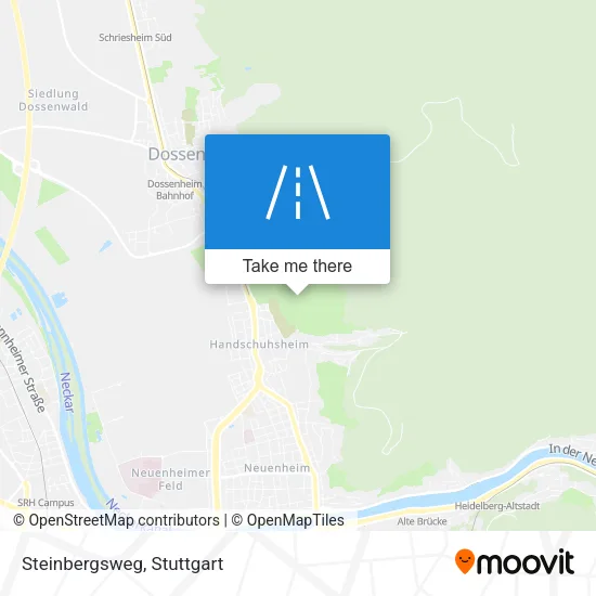 Карта Steinbergsweg