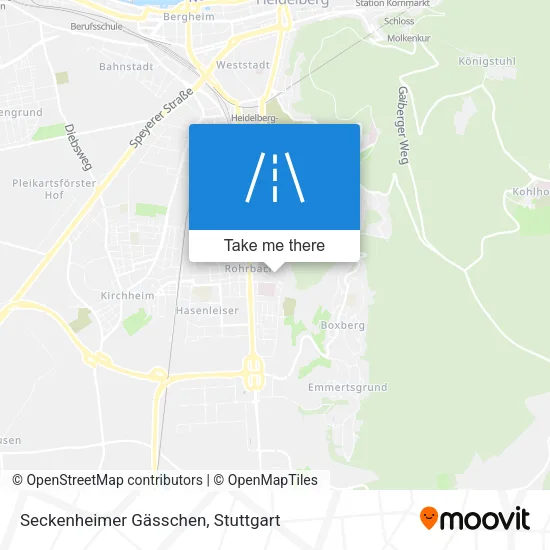 Карта Seckenheimer Gässchen