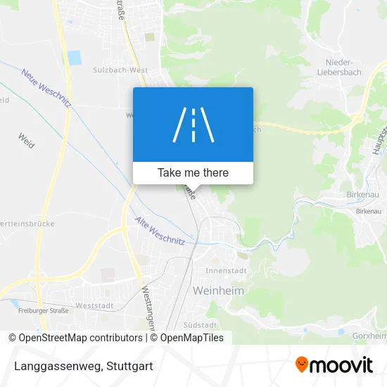 Карта Langgassenweg