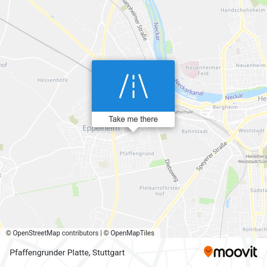 Pfaffengrunder Platte map