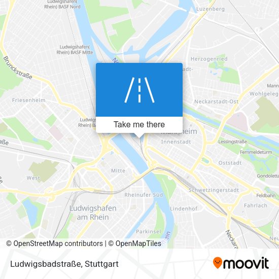 Ludwigsbadstraße map
