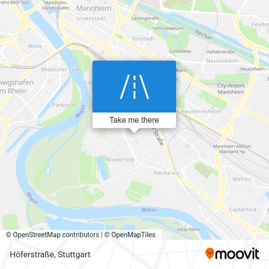 Höferstraße map