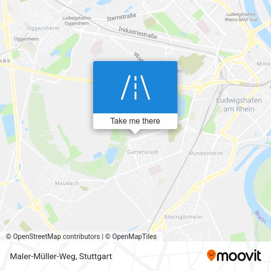 Maler-Müller-Weg map