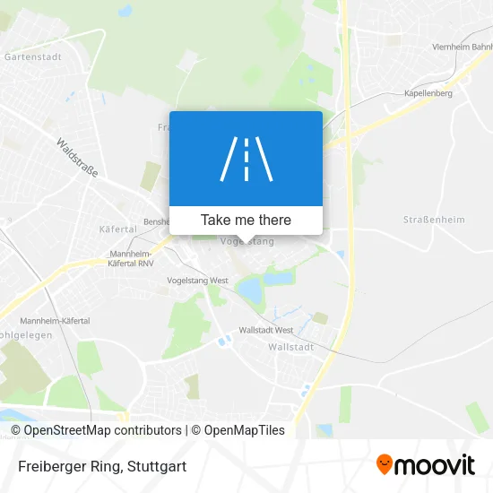 Карта Freiberger Ring