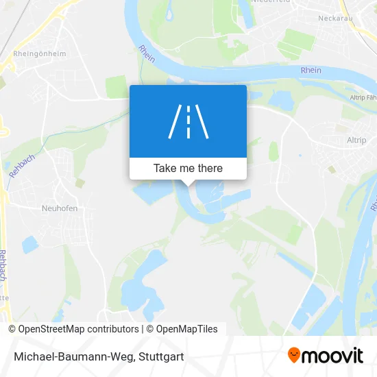 Карта Michael-Baumann-Weg