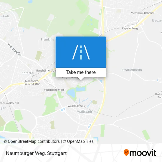 Карта Naumburger Weg