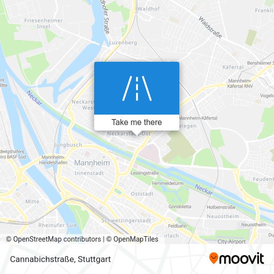 Cannabichstraße map