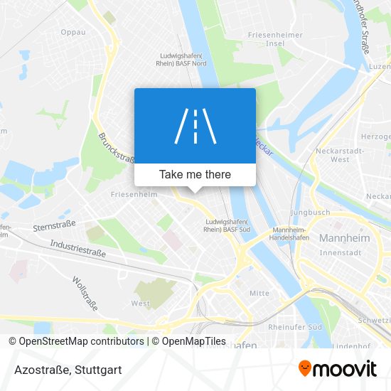 Карта Azostraße