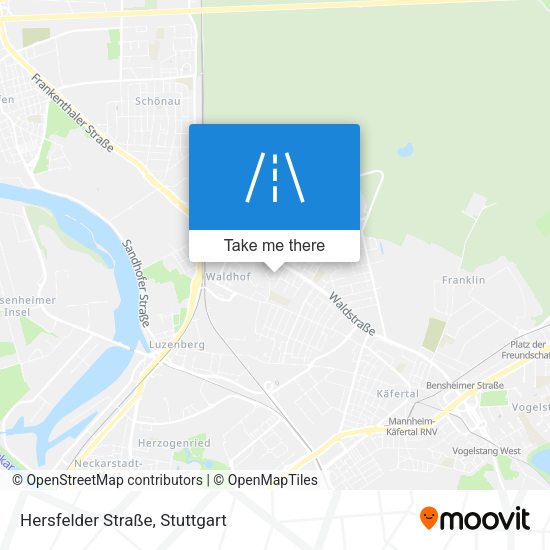 Hersfelder Straße map