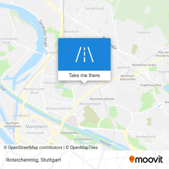 Карта Roteichenring