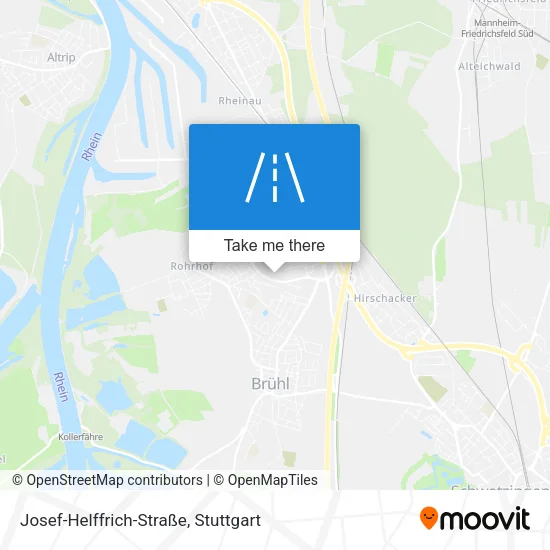 Карта Josef-Helffrich-Straße
