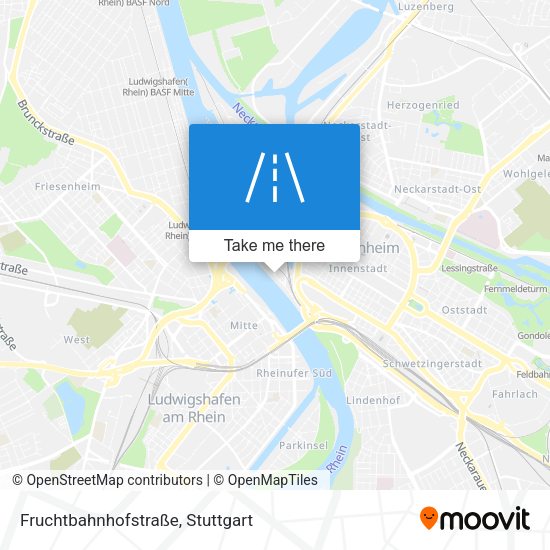 Fruchtbahnhofstraße map
