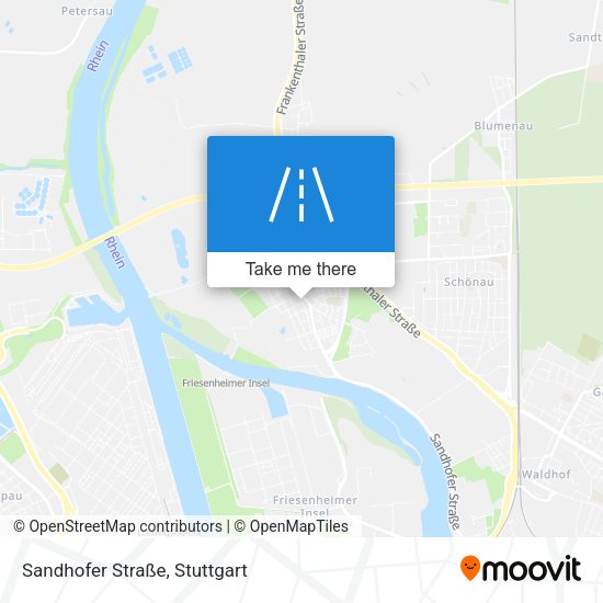 Sandhofer Straße map