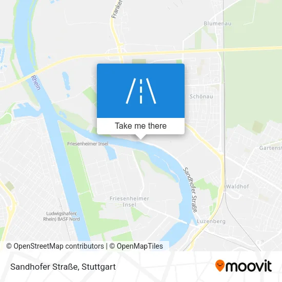 Карта Sandhofer Straße