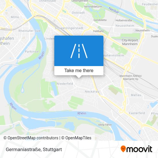 Germaniastraße map