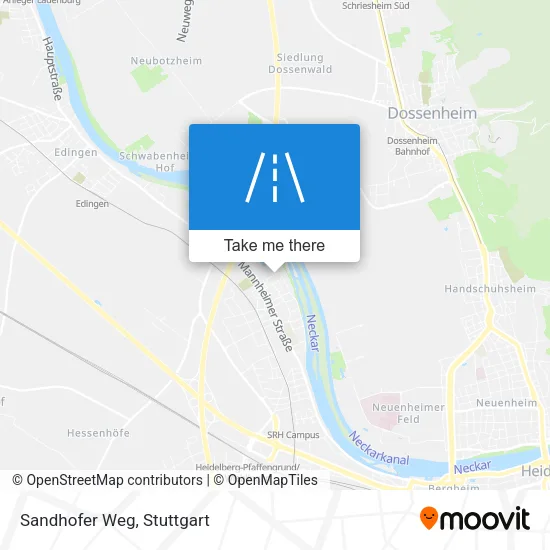 Карта Sandhofer Weg