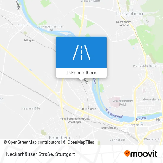 Карта Neckarhäuser Straße