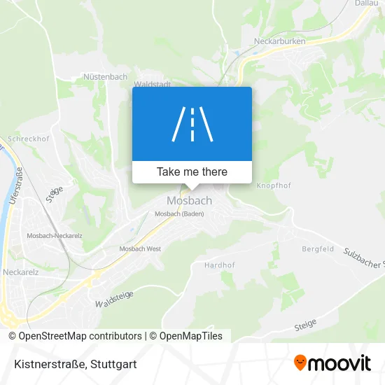 Kistnerstraße map
