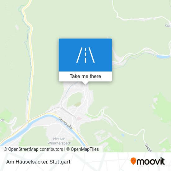 Карта Am Häuselsacker