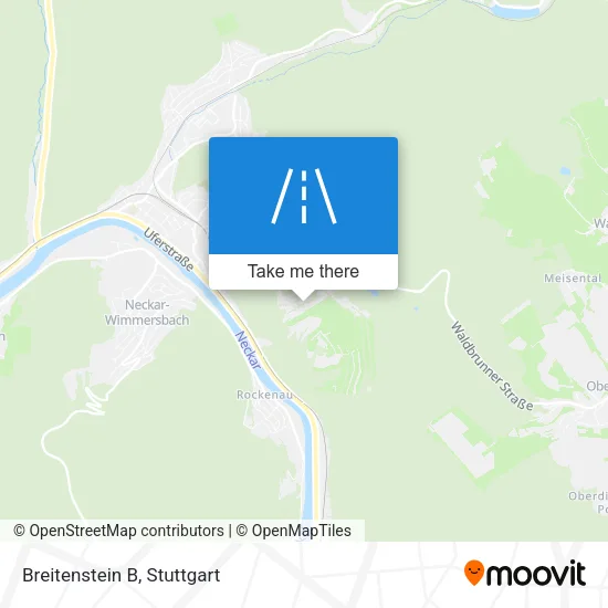 Карта Breitenstein B