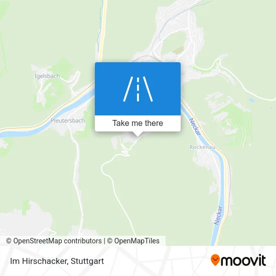 Карта Im Hirschacker
