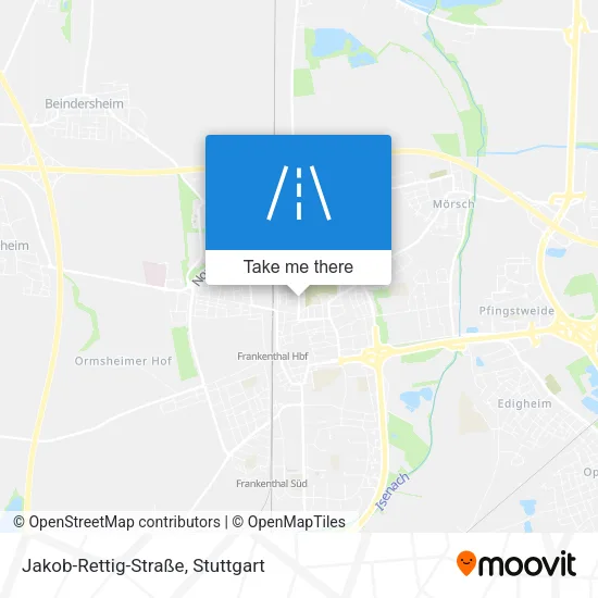 Карта Jakob-Rettig-Straße