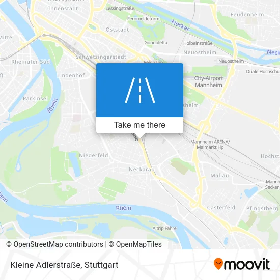 Kleine Adlerstraße map