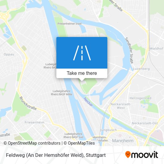 Feldweg (An Der Hemshöfer Weid) map