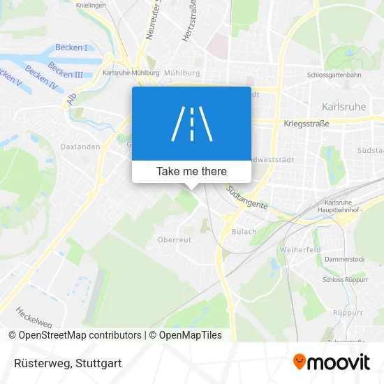 Карта Rüsterweg