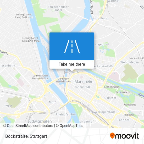Böckstraße map