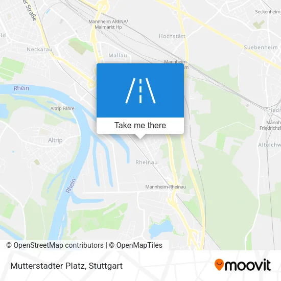 Карта Mutterstadter Platz