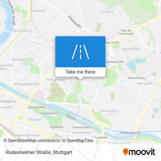 Rüdesheimer Straße map