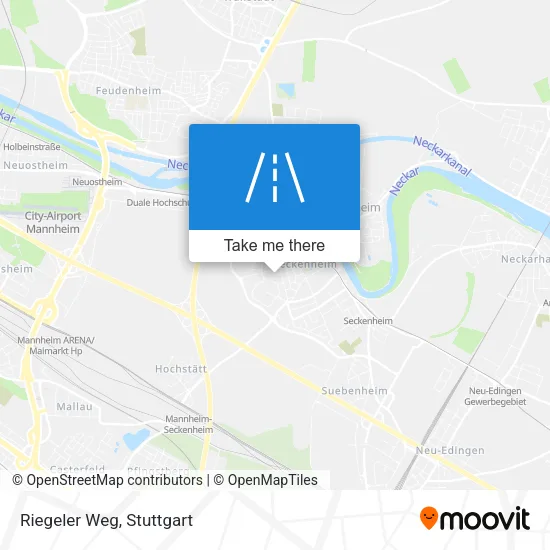 Карта Riegeler Weg