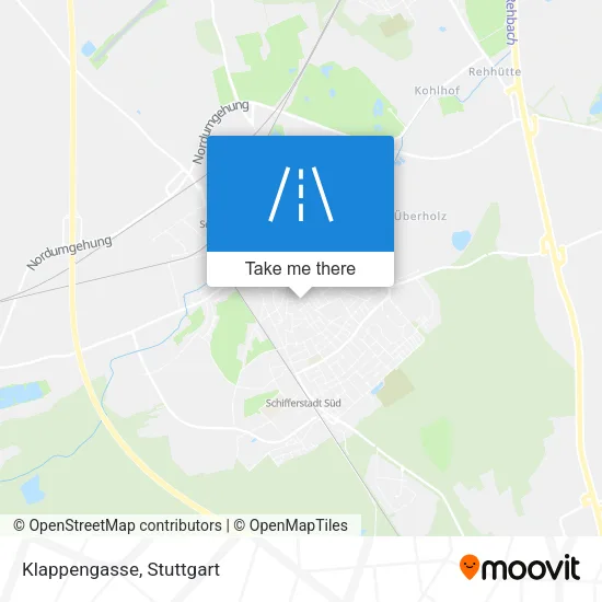 Klappengasse map