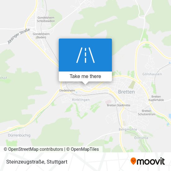 Steinzeugstraße map