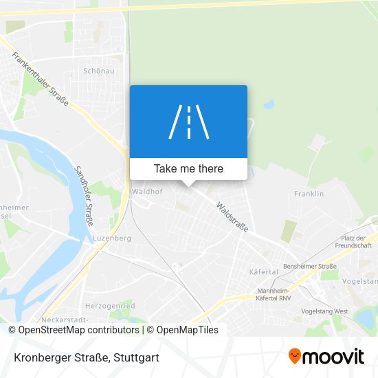 Kronberger Straße map