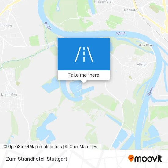 Карта Zum Strandhotel