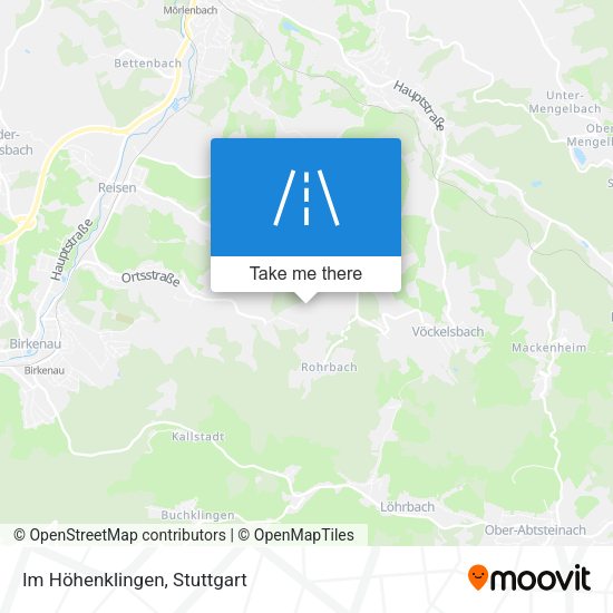 Im Höhenklingen map