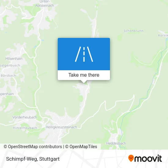 Карта Schimpf-Weg