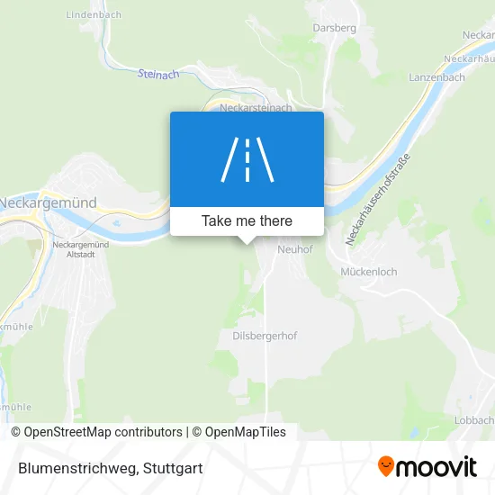 Карта Blumenstrichweg