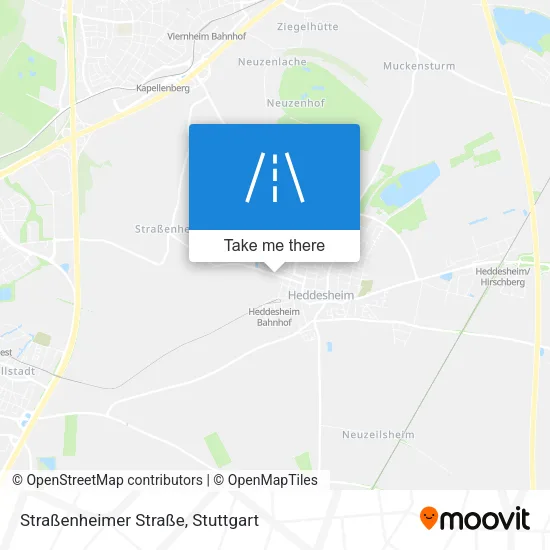 Карта Straßenheimer Straße