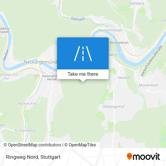 Карта Ringweg Nord