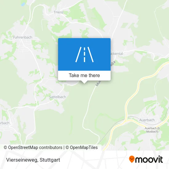 Карта Vierseineweg