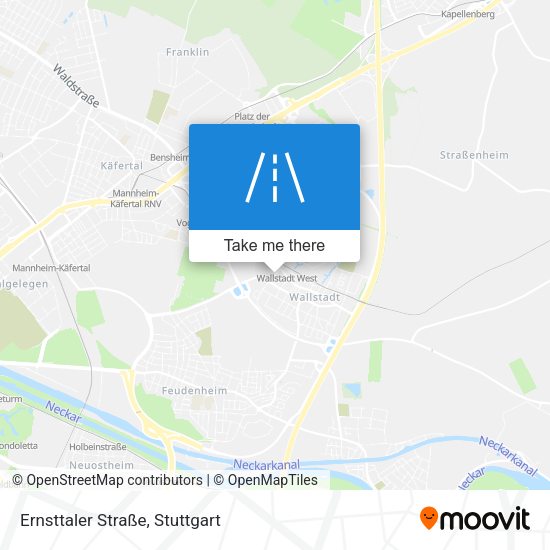 Ernsttaler Straße map