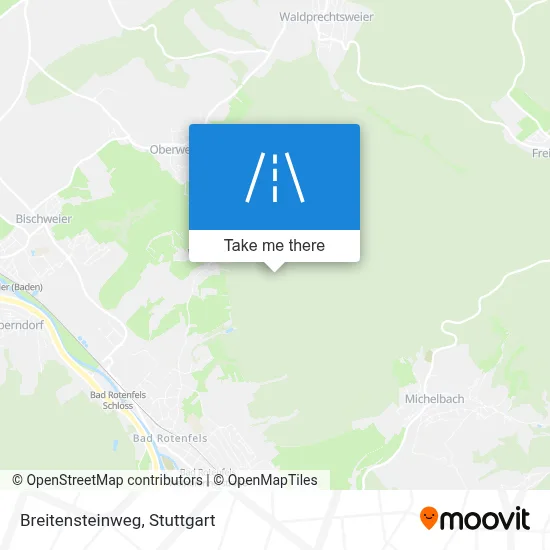 Breitensteinweg map