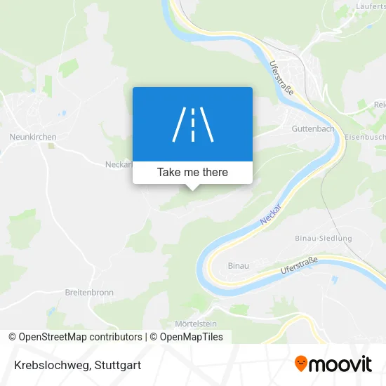 Карта Krebslochweg