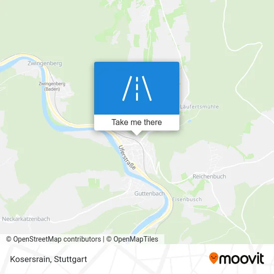 Карта Kosersrain