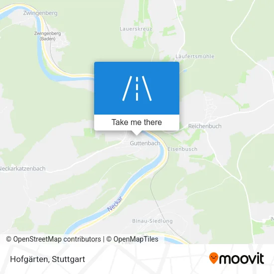 Карта Hofgärten
