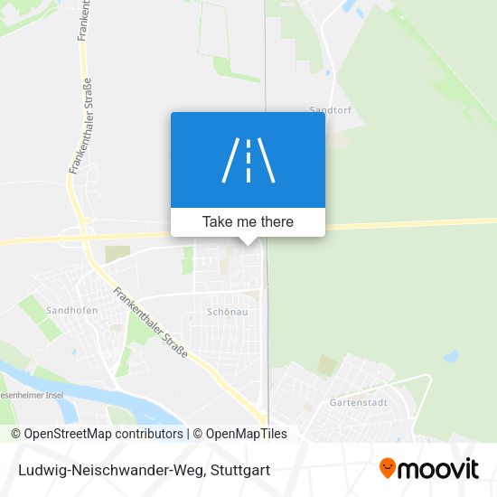 Ludwig-Neischwander-Weg map