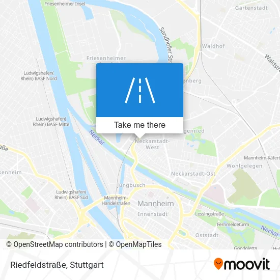 Riedfeldstraße map